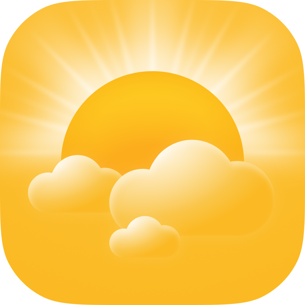 New wetter.com app icon — rebuilt in vector, layered